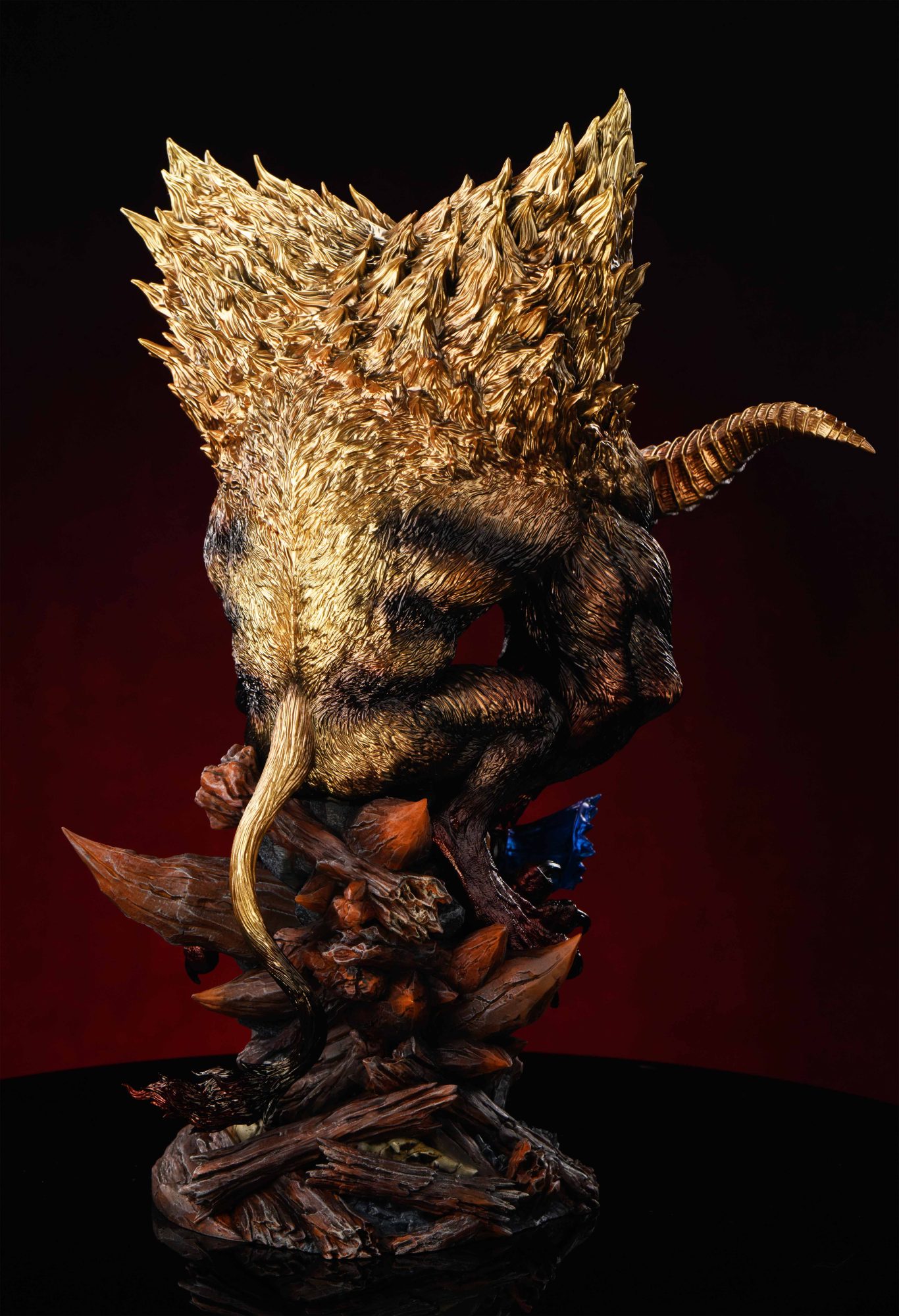 Sword X Wing Studio Furious Rajang Resin Statue - Imagen 9