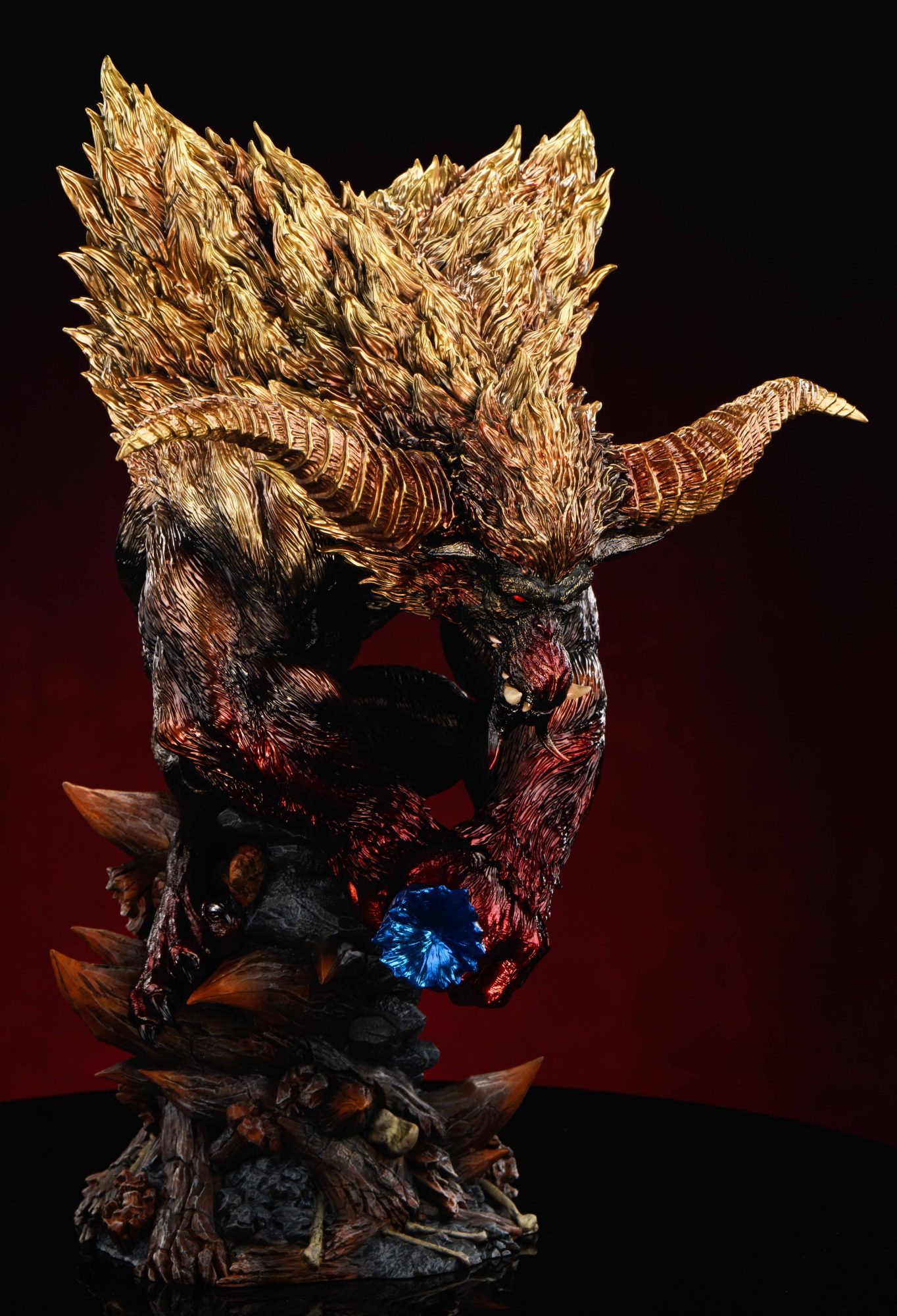 Sword X Wing Studio Furious Rajang Resin Statue - Imagen 8