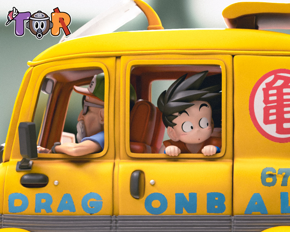 TOR Studio Dragon Ball Vehicle Series Van WCF - Imagen 8