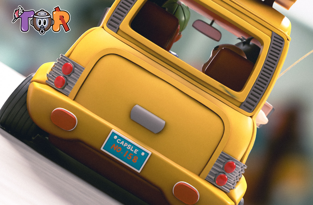 TOR Studio Dragon Ball Vehicle Series Van WCF - Imagen 5