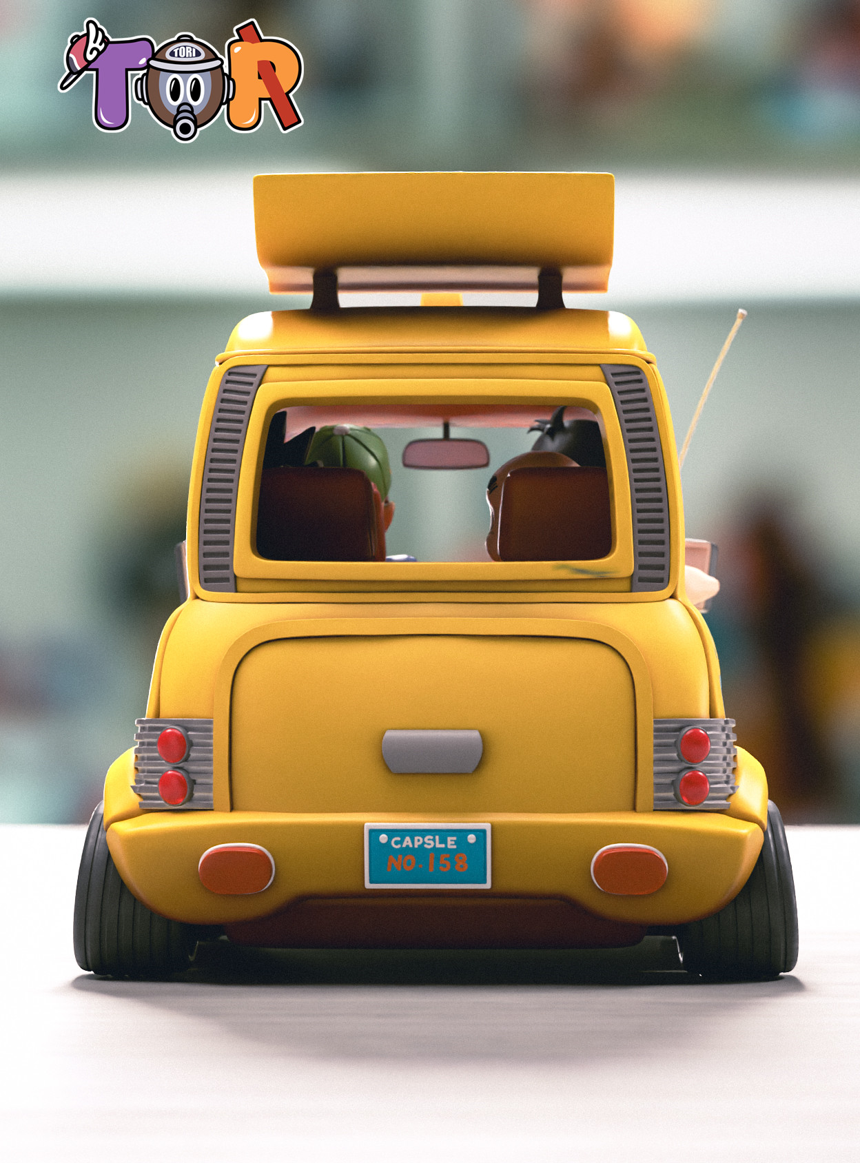 TOR Studio Dragon Ball Vehicle Series Van WCF - Imagen 3