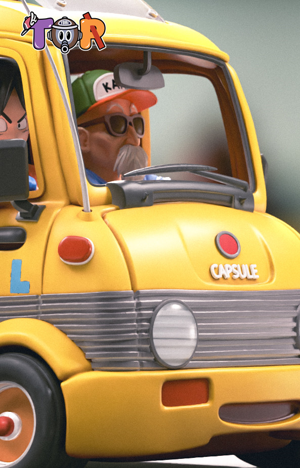 TOR Studio Dragon Ball Vehicle Series Van WCF - Imagen 2