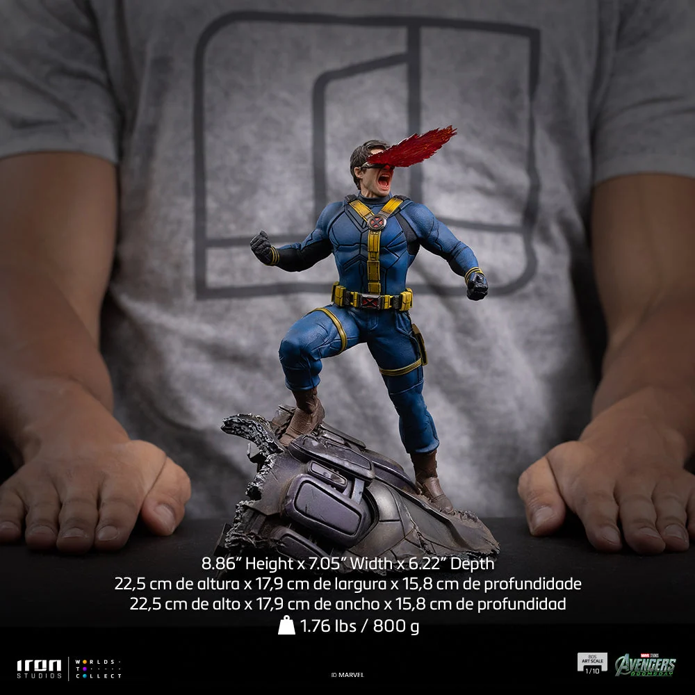 Cyclops Avengers: Doomsday – Iron Studios Resina 1/10 - Imagen 3