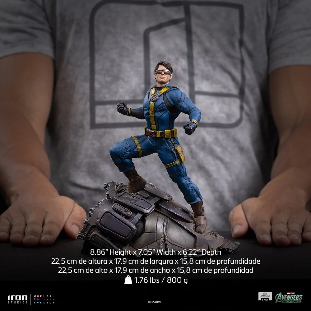 Iron Studios Cyclops Avengers Doomsday Resina 1/10