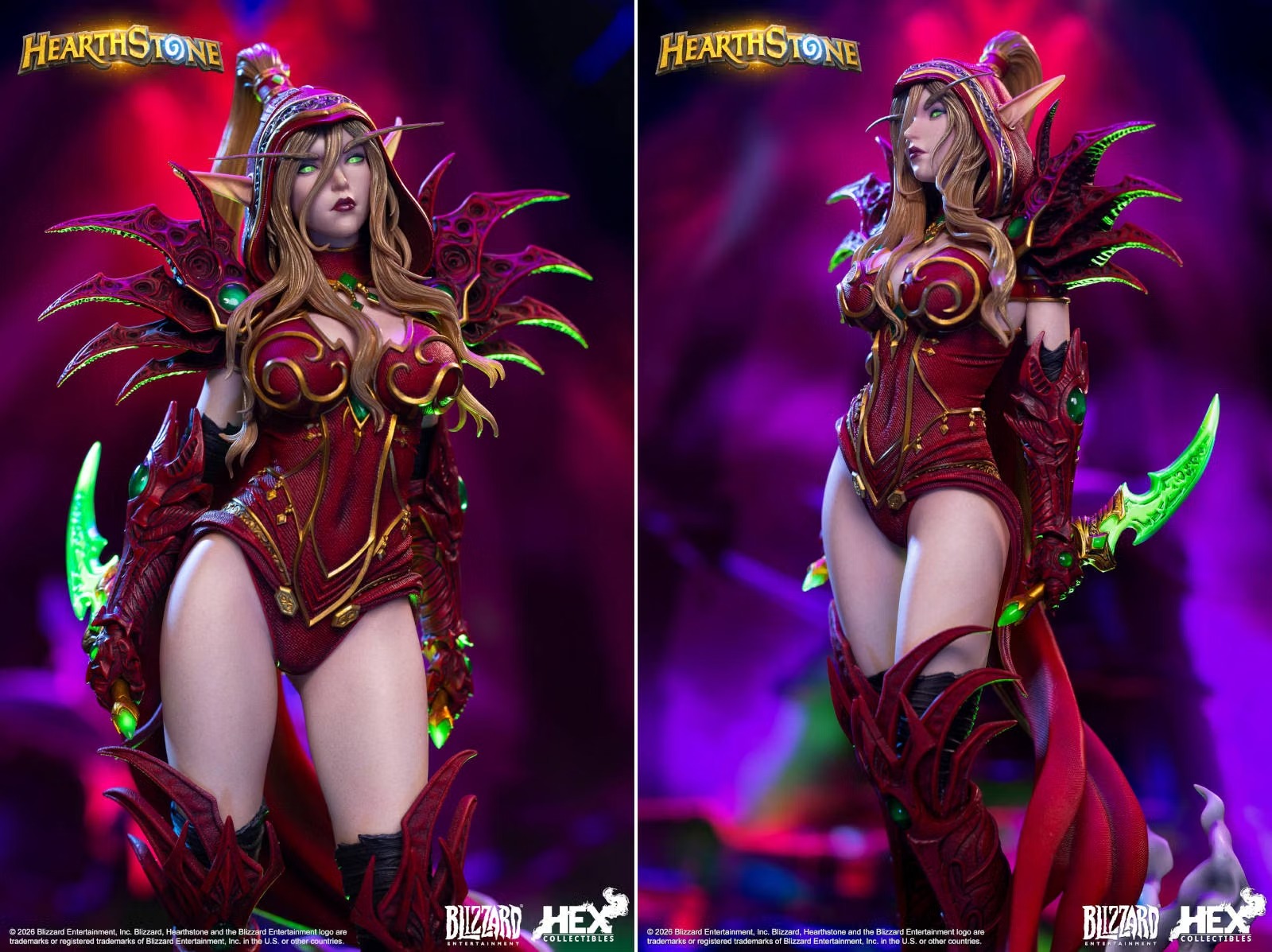 HEX Studio Valeera Sanguinar World of Warcraft Resina 1/6