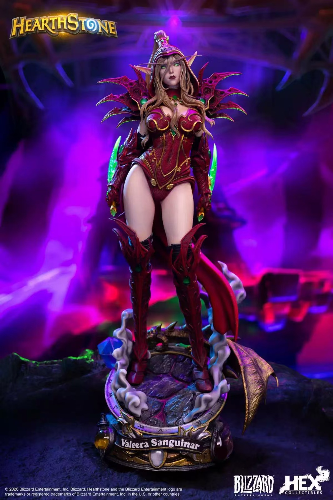 HEX Studio Valeera Sanguinar World of Warcraft Resina 1/6