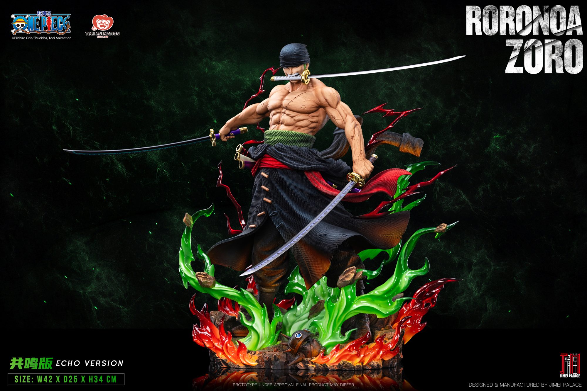 Jimei Palace Roronoa Zoro 1/6 Resin Statue - Imagen 9