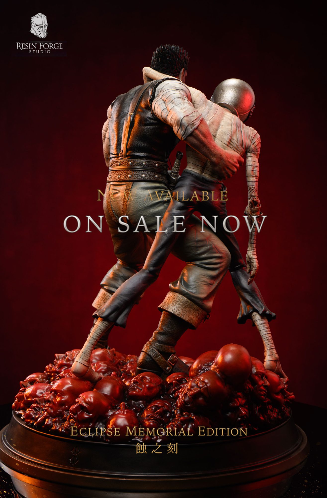 Resin Forge Studio Guts Griffith 1/4 Resin Statue Berserk