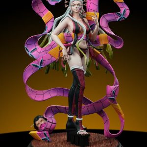 Three Percent Studio Daki Resin Statue Kimetsu no Yaiba Demon Slayer