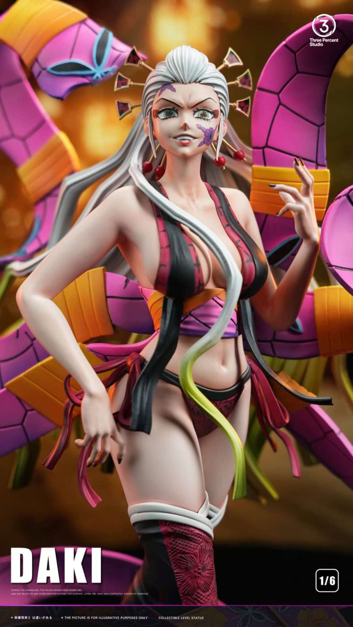 Three Percent Studio Daki Resin Statue - Imagen 3