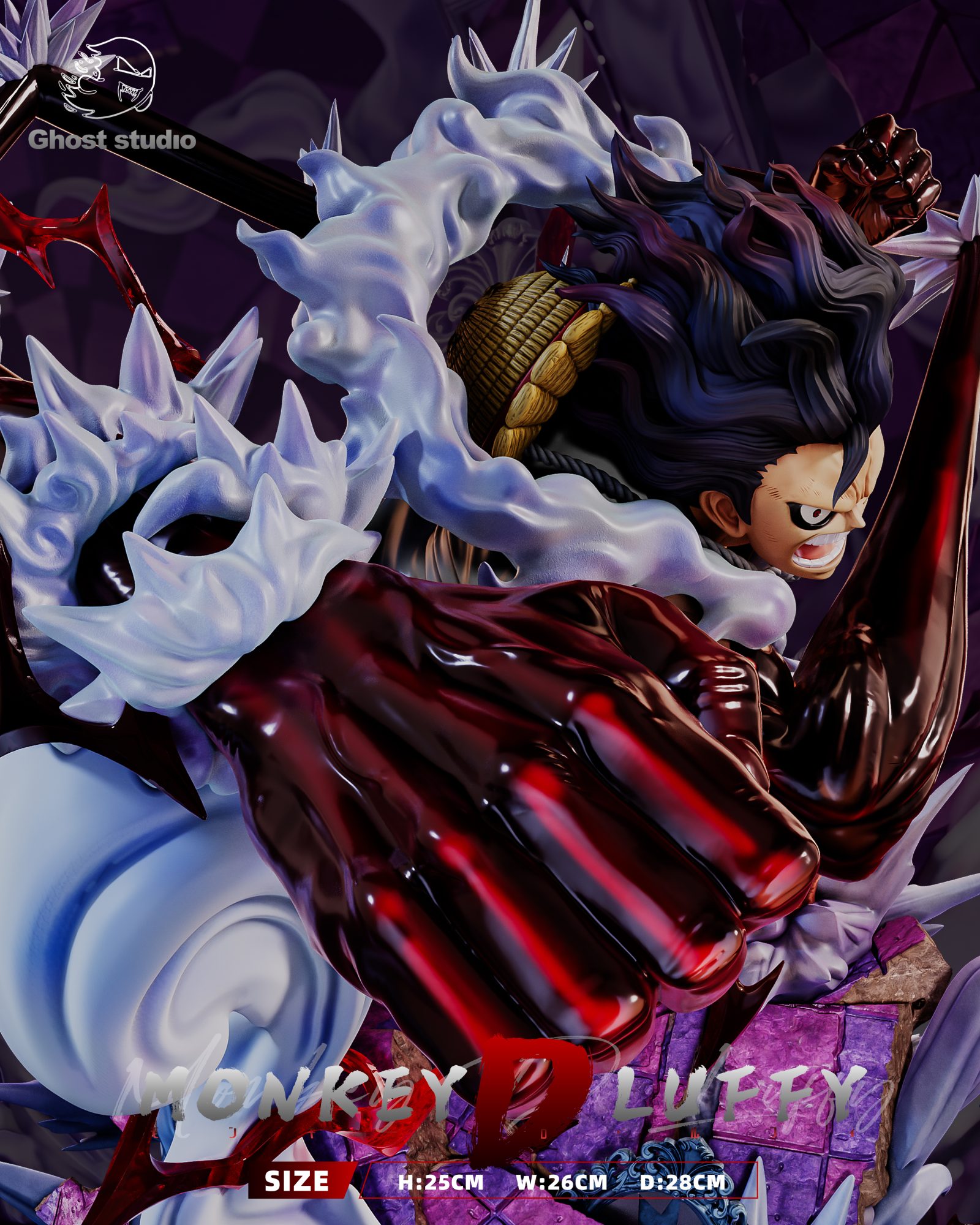 Ghost Studio Gear 4 Luffy Resin Statue - Imagen 7