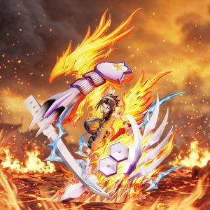Dreammaker Studio White Swan Yoh Asakura Resin Statue Shaman King
