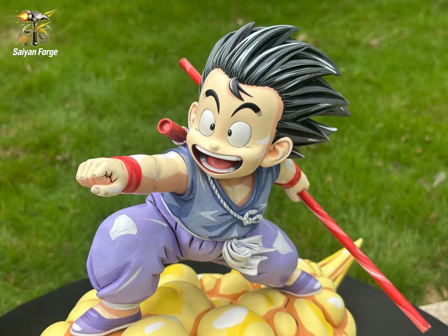 Saiyan Forge Studio Son Goku Flying Nimbus 1/6 Resin Statue - Imagen 3