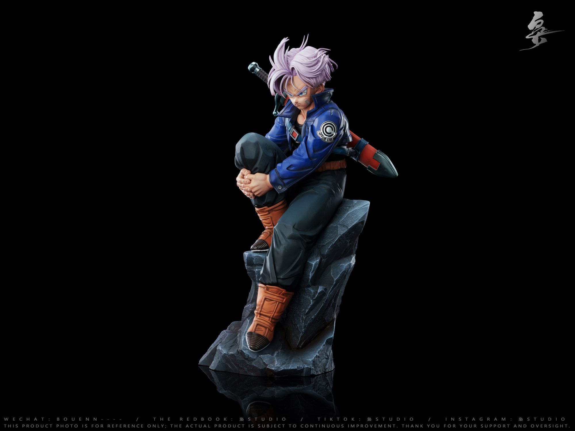 Dragon Ball Owl Studio Trunks Resin Statue 1/6 1/4