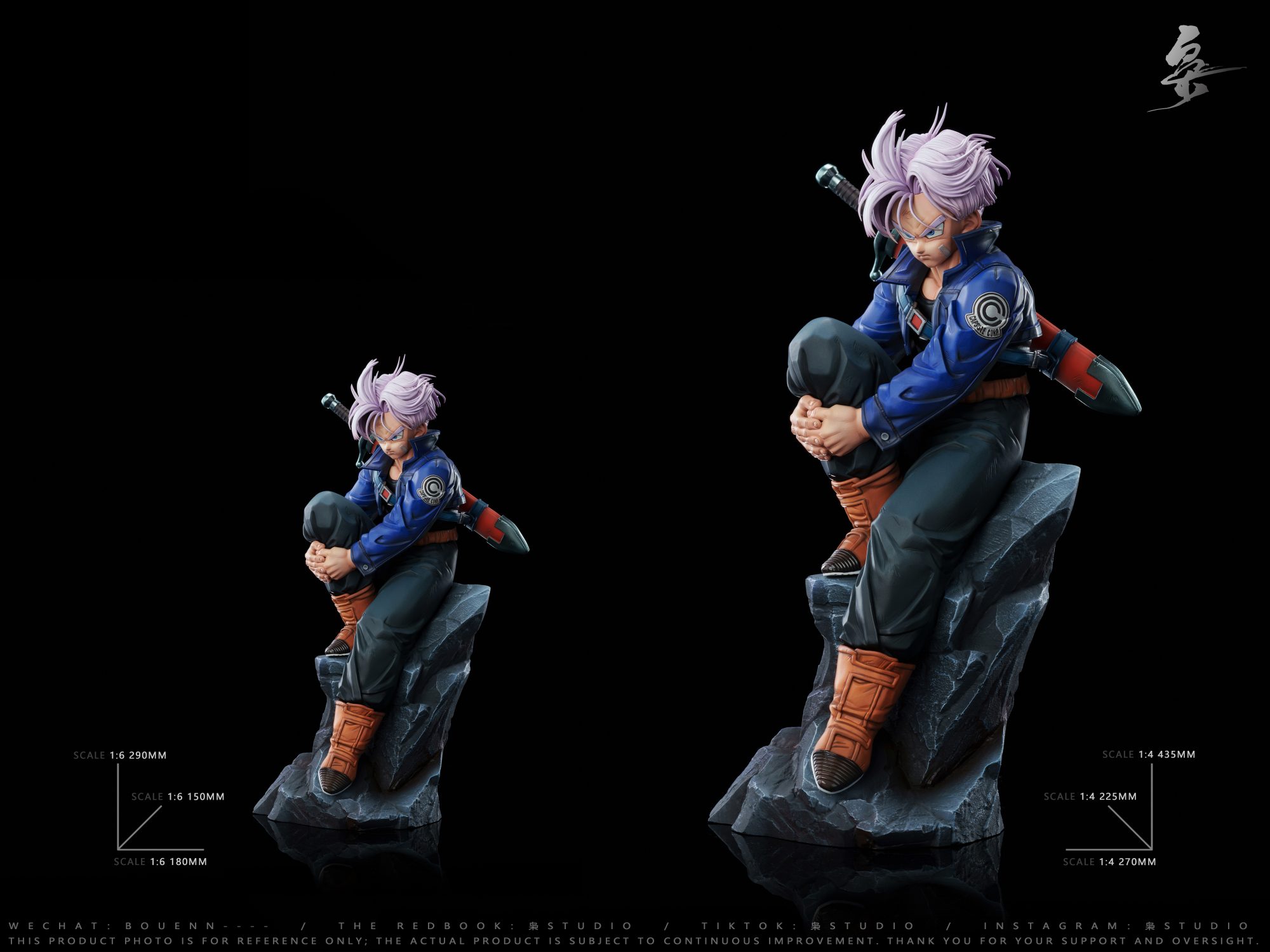 Dragon Ball Owl Studio Trunks Resin Statue - Imagen 7