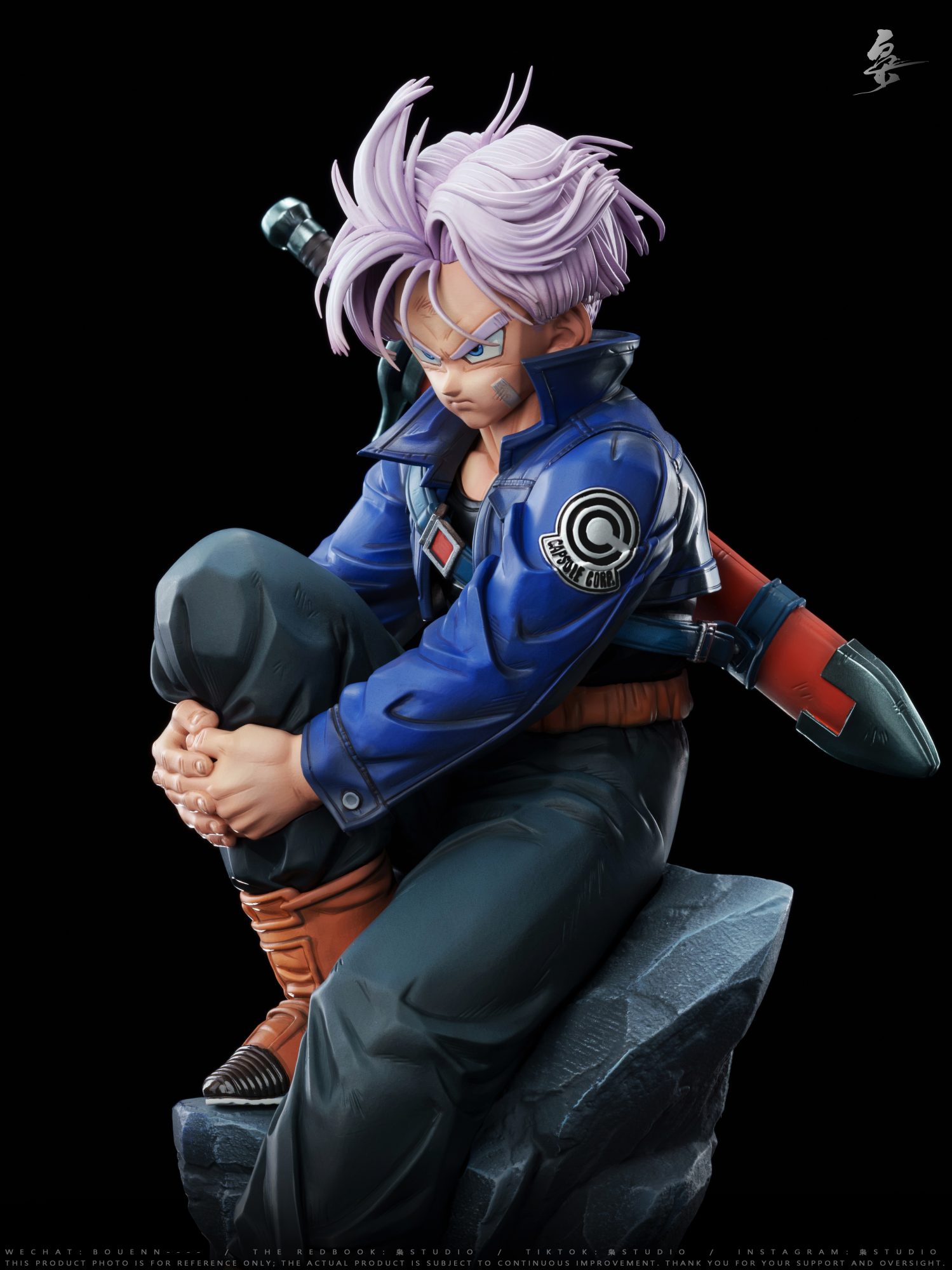 Dragon Ball Owl Studio Trunks Resin Statue - Imagen 6
