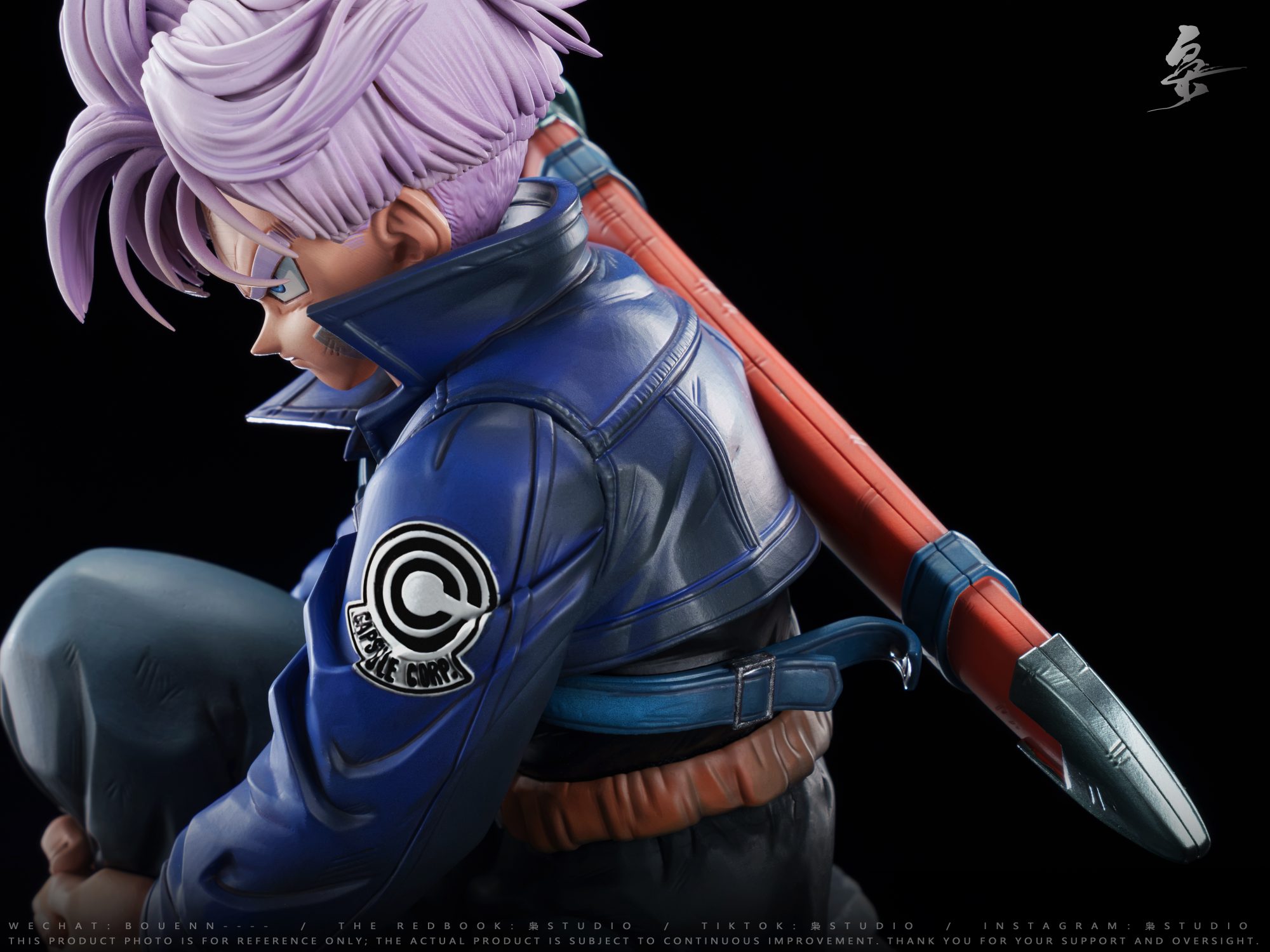 Dragon Ball Owl Studio Trunks Resin Statue - Imagen 4