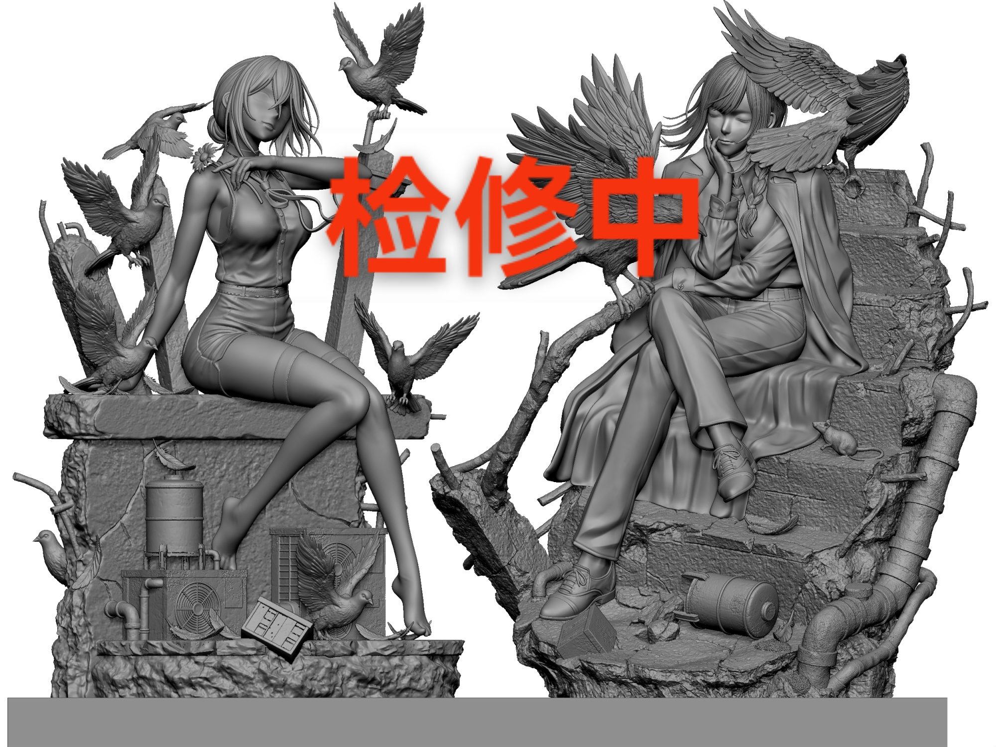 Chainsaw Man ChuJian Studio Makima Resin Statue